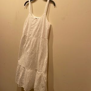 Lucky Brand from Anthropologie white eyelet dress NWOT